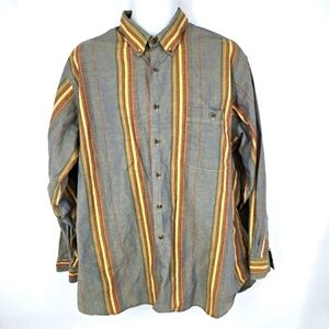 Kenneth Gordon Shirt Men's XLarge Button Down Long Sleeve Vintage